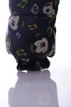 BABYKROHA Комбінезон для хлопчика на холлофайбері Babykroha з принтом Міккі Малюк темно-синій, 80 - фото N4