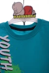 Mixima Kids Шорти+футболка трикотажні "Вперед" морська хвиля, 104 - фото N2