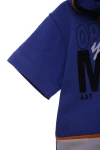 Beboo Шорты с футболкой трикотажные Beboo Спорт синий, 104 - фото N3