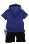 Beboo Шорты с футболкой трикотажные Beboo Спорт синий, 104 - фото N5