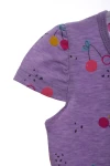 Ferix baby Сукня трикотажна Ferix з Вишеньками фіолетова, 104 - фото N3