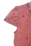 Ferix baby Платье трикотажное Ferix в Кляксочку персиковое, 104 - фото N3