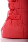 BABYKROHA Куртка для девочки на флисе Babykroha Под Резинку коралловая, 86 - фото N3