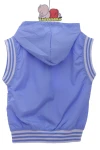BABYKROHA Жилетка для хлопчика на трикотажі 73 світло-блакитна MiniPapi, 98 - фото N5