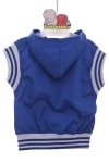 BABYKROHA Жилетка для хлопчика на трикотажі boys Club блакитна MiniPapi, 92 - фото N5