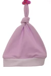 BABYKROHA Евро-пеленка с шапкой для девочки интерлок Babykroha сиреневая, 62 - фото N4