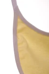 BABYKROHA Нагрудник інтерлок Babykroha 12*15 см жовтий, 3м+ - фото N2