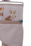 Recos Baby Плед в'язаний на травичці Мишка 100 * 85 см світло-коричневий - фото N2