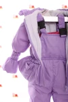 BABYKROHA Комбінезон на флісі для дівчинки Babykroha Нуль Гумка фіолетовий, 86 - фото N4