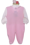 Ezgish Baby Человечек длинным рукавом для девочки розовый с сердечком Ezgish Baby, 62 - фото N5
