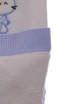Recos Baby Плед вязаный на травке Друзья 105*85 см голубой - фото N3