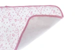 MiniPapi Пелюшка-клеєнка для дівчинки рожева Ваву 40*60 см MiniPapi - фото N3