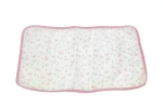MiniPapi Пелюшка-клеєнка для дівчинки рожева Зайчик 40*60 см MiniPapi - фото N2