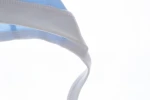 BABYKROHA Чепчик на завязках для мальчика интерлок Babykroha голубой , 3м+ - фото N3