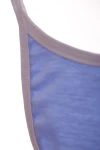 BABYKROHA Нагрудник интерлок Babykroha голубой 12*15 см, 3м+ - фото N2