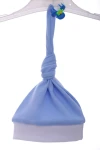 BABYKROHA Євро-пелюшка для хлопчика з шапкою інтерлок Babykroha блакитний, 62 - фото N5