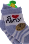 Baby Socks Носки на махре в полоску, 56 - фото N2