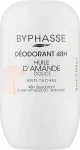 Дезодорант роликовый "Масло сладкого миндаля" - Byphasse Roll-On Deodorant 48h Sweet Almond Oil, 50 мл