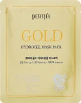 Гидрогелевая маска для лица с золотым комплексом - PETITFEE & KOELF Gold Hydrogel Mask Pack +5 golden complex, 1 шт - фото N2