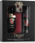 Набір для чоловіків - Dina Cosmetics Dagger, Туалетна вода 100мл + Дезодорант 150мл