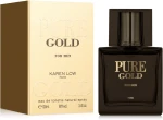 Туалетна вода чоловіча - Karen Low Pure Gold, 100 мл - фото N2