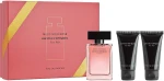 Набор - Narciso Rodriguez Musc Noir Rose, Парфюмированная вода 50 мл + Гель для душа 50 + Лосьон 50 мл