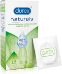 Durex Презервативы латексные с гелем-смазкой, тонкие, 12 шт. Naturals