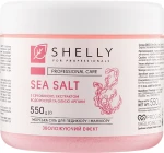 Shelly Увлажняющая соль для ванн с мочевиной, экстрактом водорослей и маслом арганы Professional Care Sea Salt