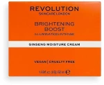 Revolution Skincare Увлажняющий крем для лица с женьшенем Moisture Cream With Ginseng Brightening Boost - фото N2