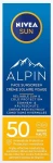 Nivea Солнцезащитный крем для лица SPF50 Sun Alpin Sun Cream for Face SPF 50+