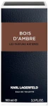 Karl Lagerfeld Bois D'Ambre Туалетная вода - фото N5