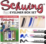 TheBalm Ladies Schwing Liquid Eyeliner Trio (eye/liner/3x1.7ml) Набір - фото N14