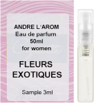 Andre L'arom Andre L`Arom Lovely Flauers "Fleurs Exotiques" Парфюмированная вода (пробник)