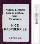 Andre L'arom Andre L`Arom Lovely Flauers "Nice Rasberries" Парфюмированная вода (пробник)