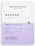 Revolution Skincare Маска для лица Maskcare Maskne Calming & Purifying Lower Face Sheet Mask