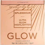 Makeup Revolution Glow Splendour Ultra Highlighter Хайлайтер для лица