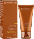 Academie Солнцезащитный регенерирующий крем SPF 20+ Bronzecran Face Age Recovery Sunscreen Cream - фото N2