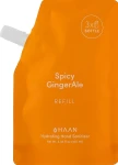 HAAN Антисептик для рук "Пряный имбирный эль" Hydrating Hand Sanitizer Spicy Ginger Ale (сменный блок)