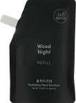 HAAN Очищувальний і зволожувальний спрей для рук "Деревний акцент" Hand Sanitizer Wood Night (змінний блок)