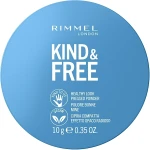 Rimmel Kind and Free Pressed Powder Пудра для обличчя