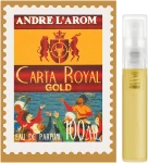 Andre L'arom Carta Royal Gold Парфюмированная вода (пробник)