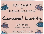 Makeup Revolution Маска для губ "Карамельний лате" X Friends Caramel Latte Lip Mask