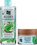 AA Набор Aloes (micellar/fluid/400ml + f/cr/50ml) - фото N2