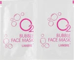 Lambre Маска для лица пузырьковая с сильным кислородным действием O2 Bubble Face Mask - фото N2