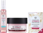 The Body Shop Набір Happy & Hydrated Vitamin E Skincare Gift (cr/50ml + gel/mist/57ml + mask/18ml) - фото N2