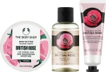 The Body Shop Набір Bloom & Glow British Rose Treats (sh/gel/60ml + h/cr/30ml + b/butter/50ml + bag) - фото N2
