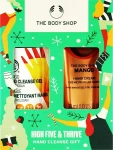 The Body Shop Набір "Манго" High Five & Thrive Hand Cleanse Gift (h/cr/30ml + h/gel/60ml)