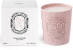 Diptyque Ароматическая свеча, розовая Roses Candle - фото N2