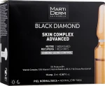 MartiDerm Ампули для обличчя для нормальної й сухої шкіри Black Diamond Skin Complex Advanced - фото N4
