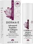 Derma E Зволожувальна сироватка від глибоких зморщок Advanced Peptides & Collagen Serum (міні) - фото N2